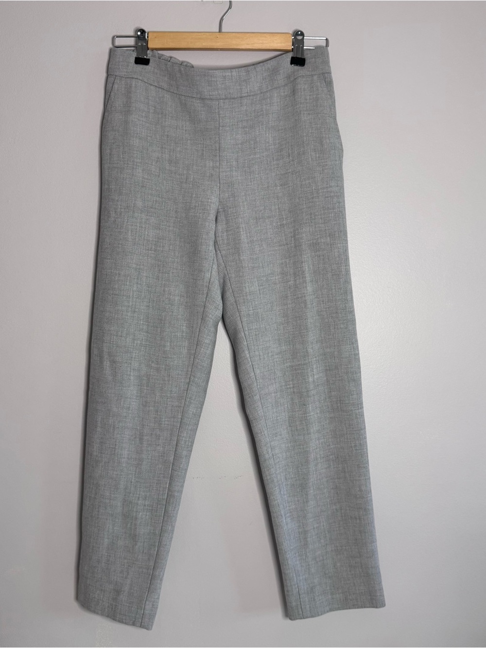 Hatch Beckett Maternity Trouser Pants in Light Heather Gray Size S
